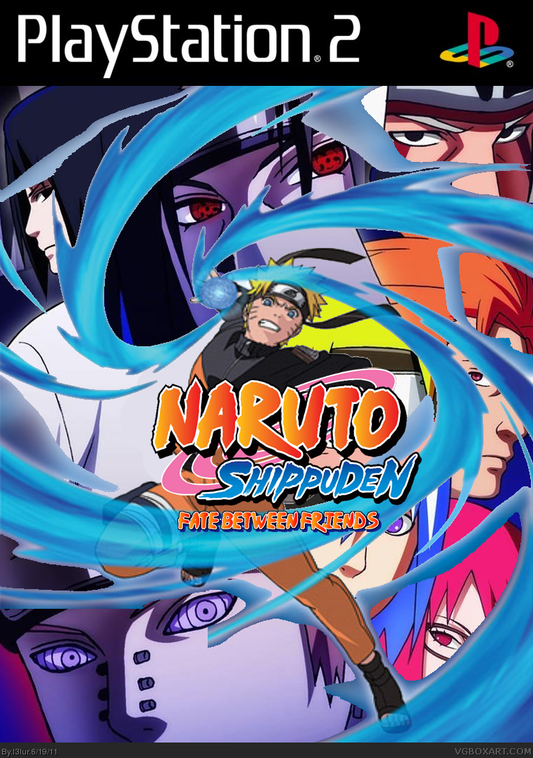 Naruto Shippuden Fate Between Friends box cover