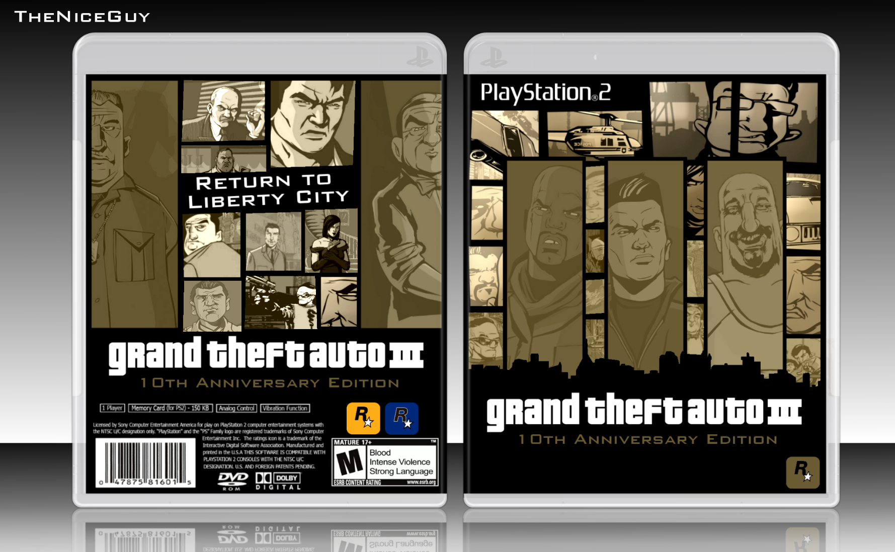 Grand Theft Auto III Anniversary Edition box cover