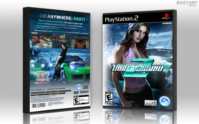 Need for Speed: Underground 2 box art cover