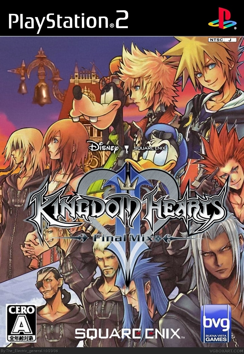 Kingdom Hearts 2: Final Mix box cover