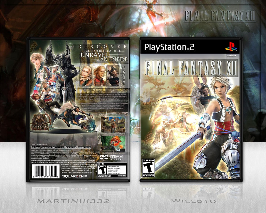 Final Fantasy XII box cover