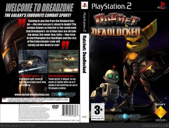 Ratchet: Deadlocked box art cover