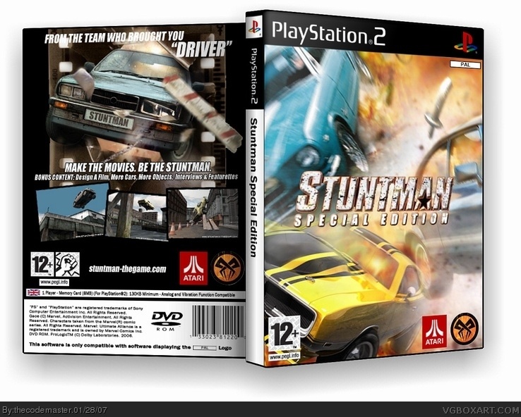 Stuntman Special Edition box cover