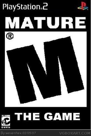 MATURE: The Game box cover