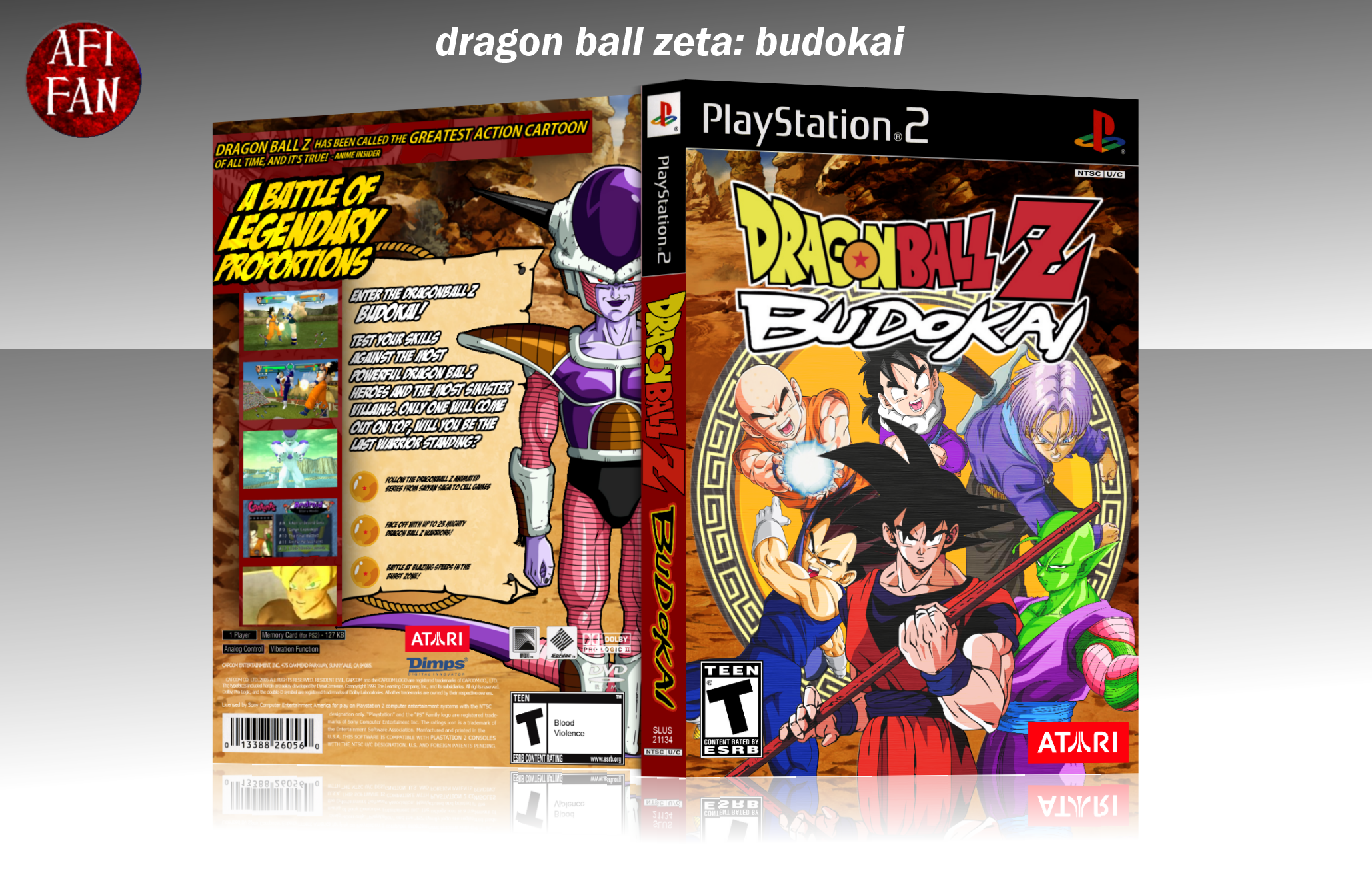 Dragon Ball Z: Budokai box cover
