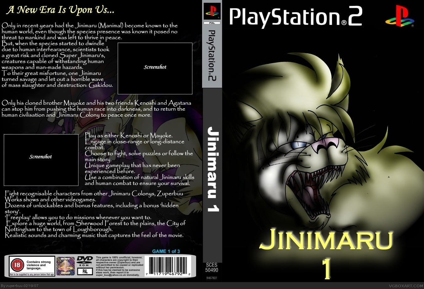 Jinimaru 1 box cover