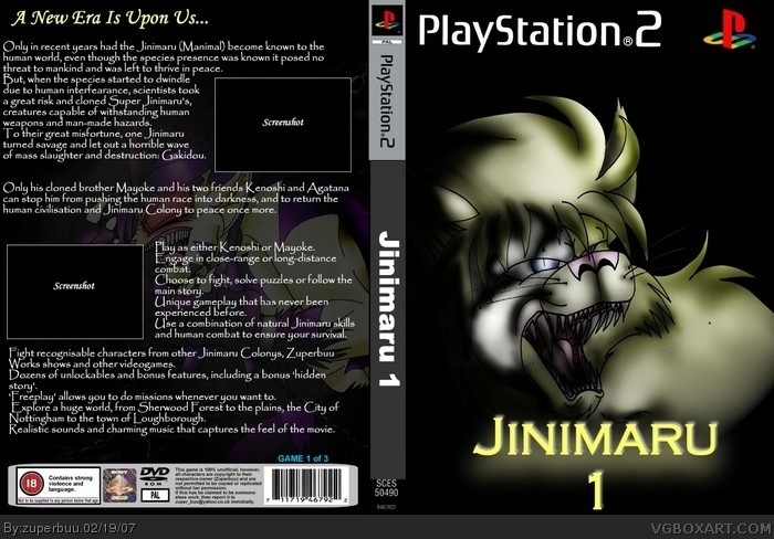 Jinimaru 1 box art cover