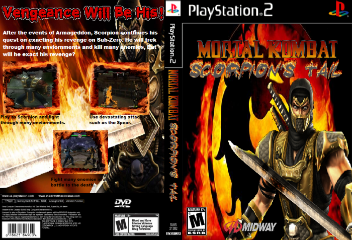 Mortal Kombat Scorpion's Tail box art cover