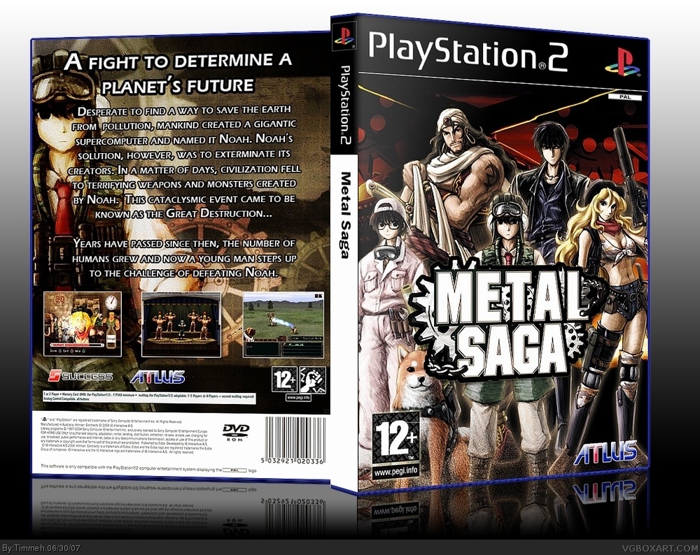 Metal Saga box cover