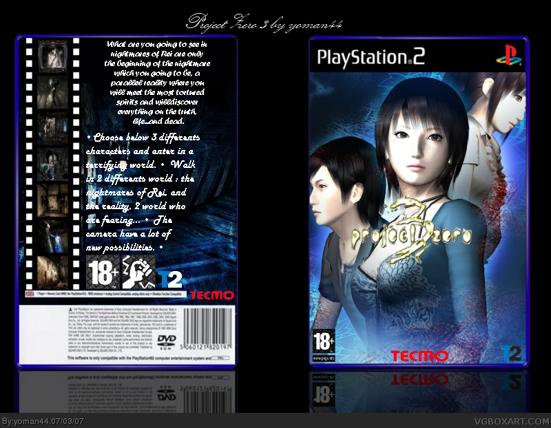 Project Zero 3 box cover