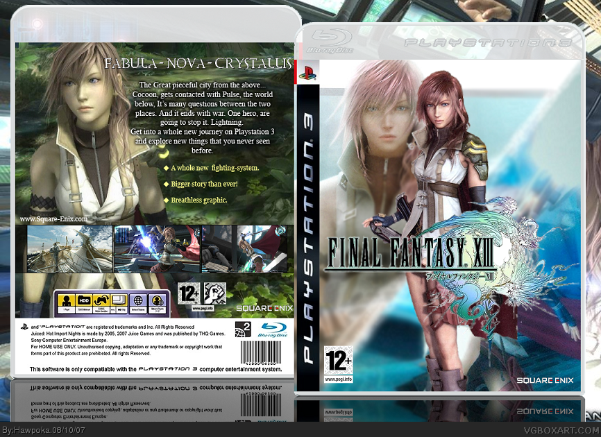Final Fantasy XIII box cover