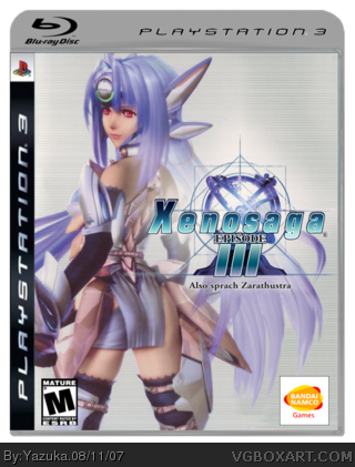 Xenosaga Episode III box cover