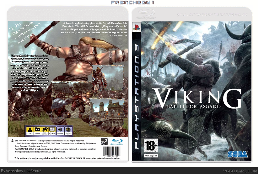 Viking: Battle for Asgard box cover