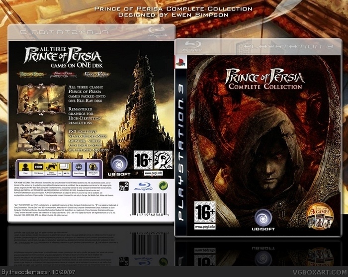 Prince Of Persia Collection box art cover