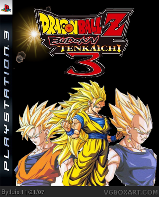 Dragon Ball Z: Budokai 3 box cover