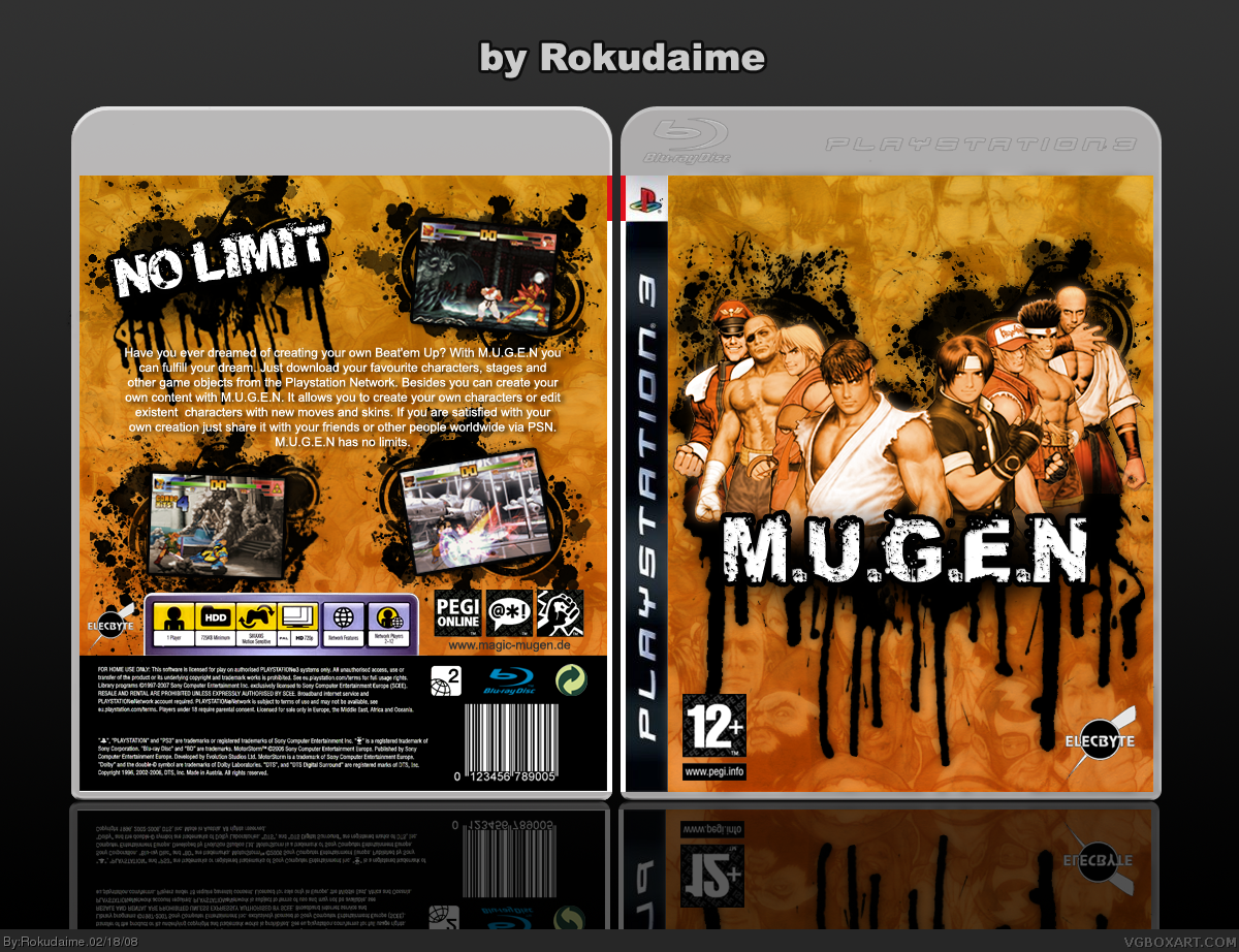 M.U.G.E.N box cover