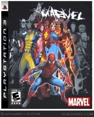 Marvel box cover
