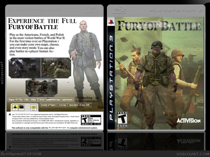 Fury of Battle box art cover