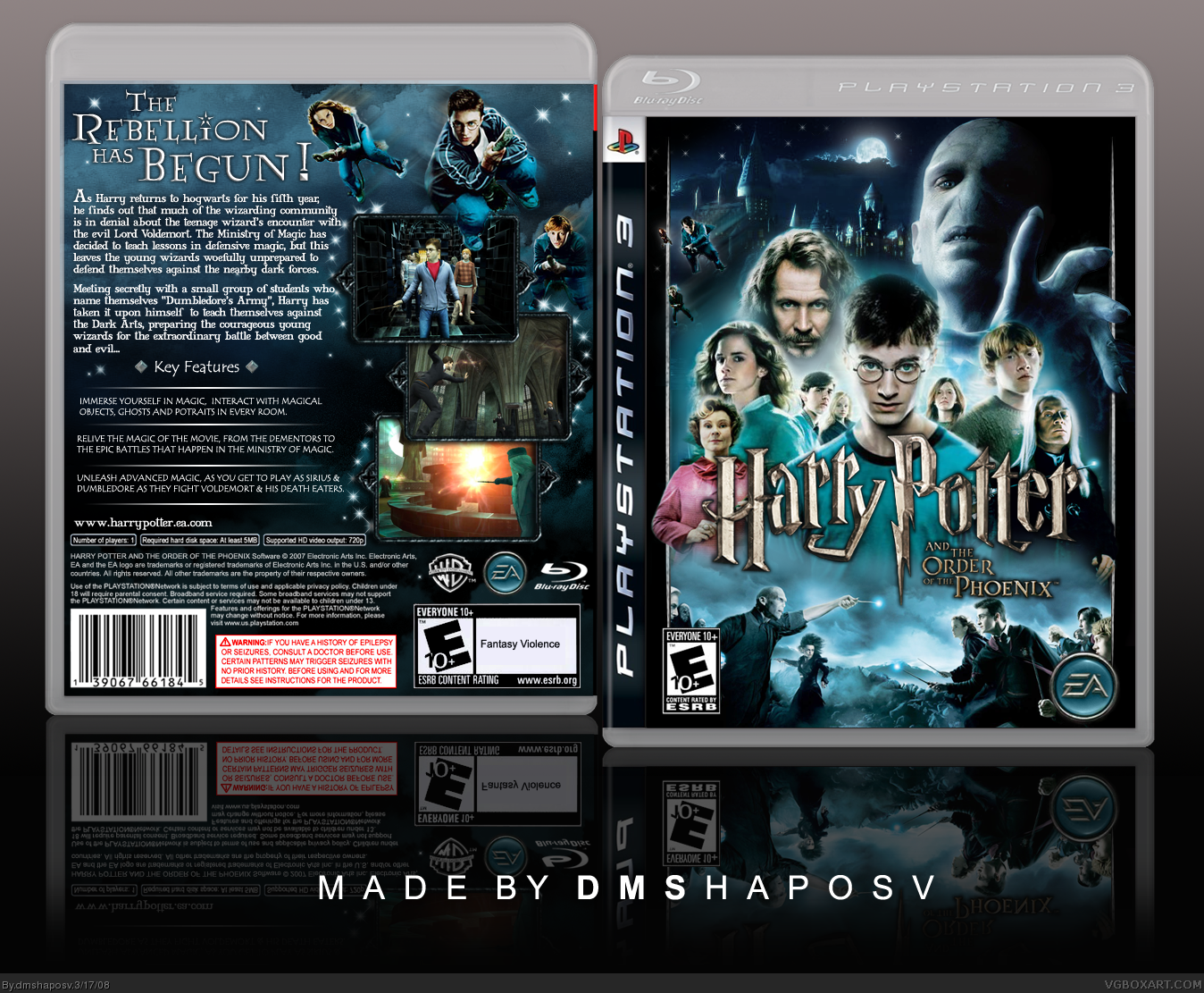 Harry Potter and the Order of the Phoenix box cover