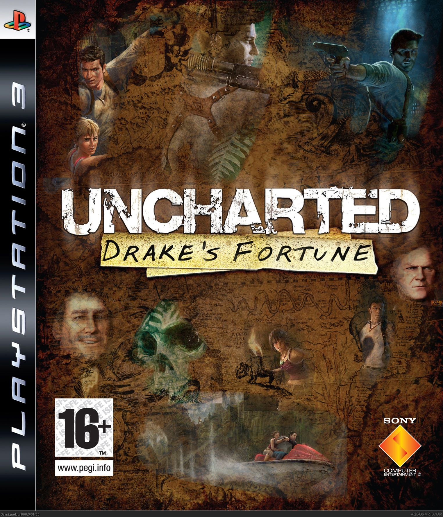 Uncharted: Drake's Fortune box cover