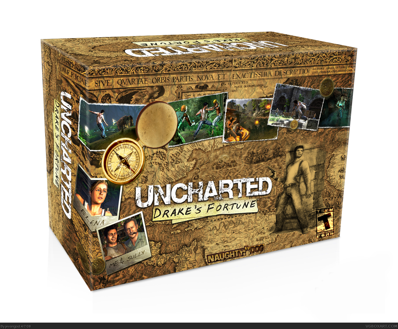 Uncharted: Drake's Fortune box cover