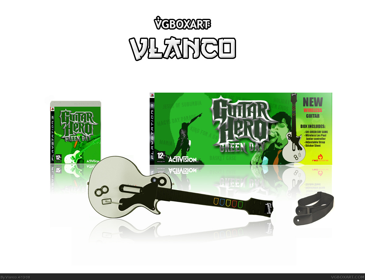 Guitar Hero: Green Day box cover