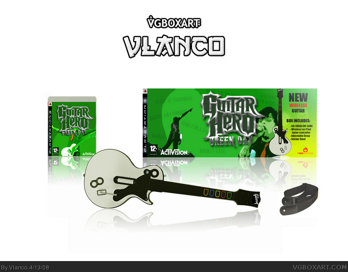 Guitar Hero: Green Day box art cover