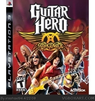 Guitar Hero: Aerosmith box cover
