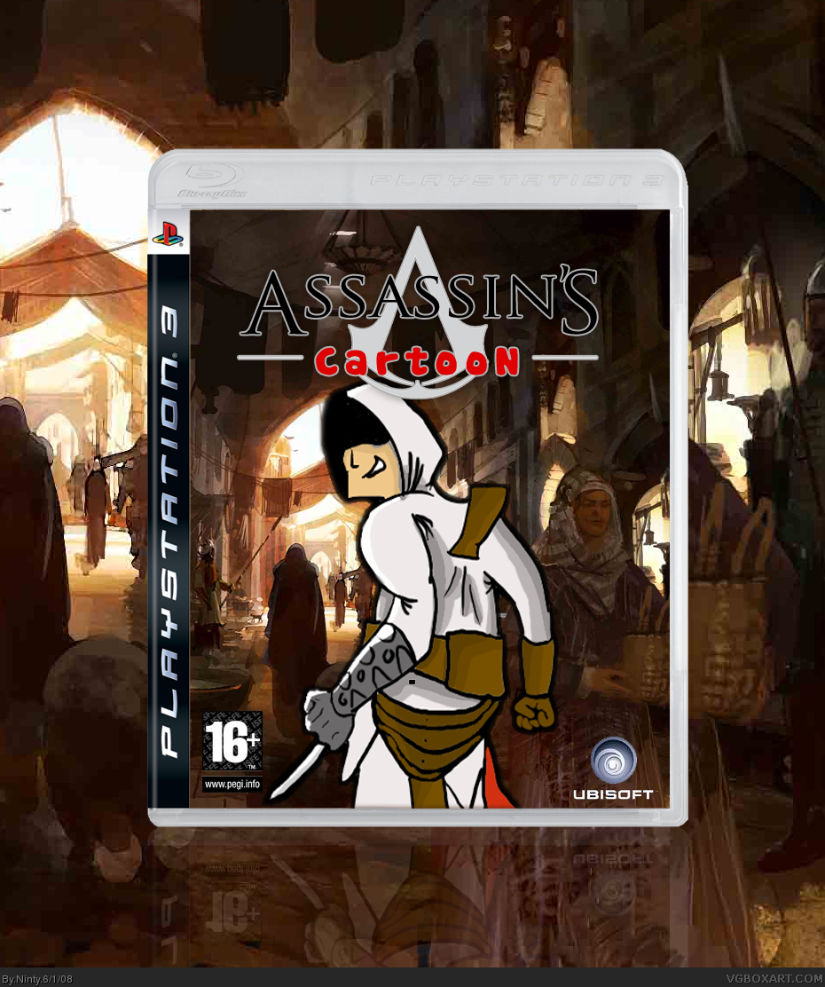 Assassins Cartoon box cover
