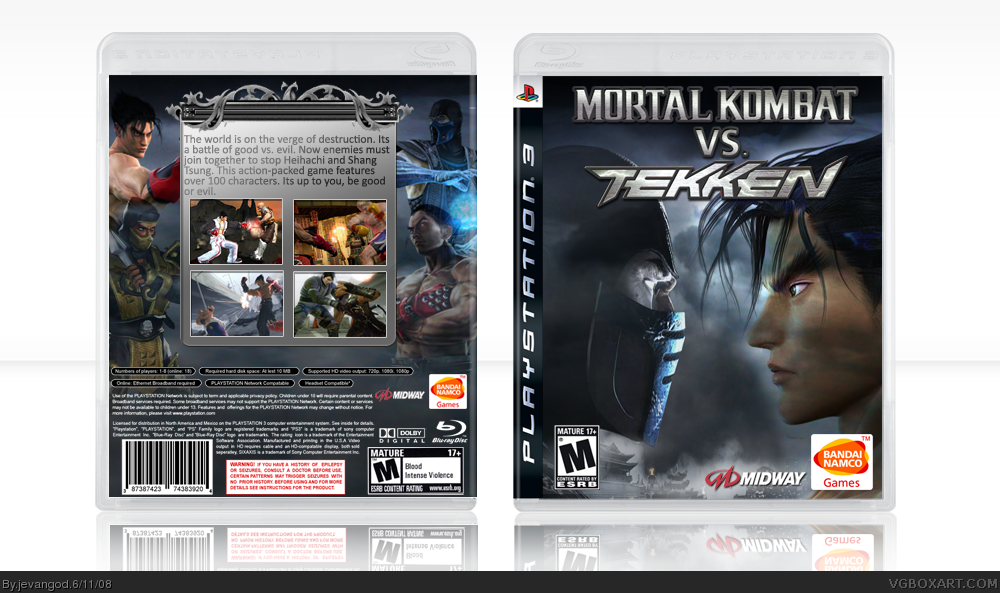 Mortal Kombat  Vs. Tekken box cover