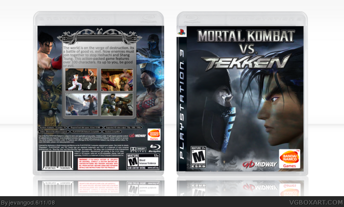 Mortal Kombat  Vs. Tekken box art cover