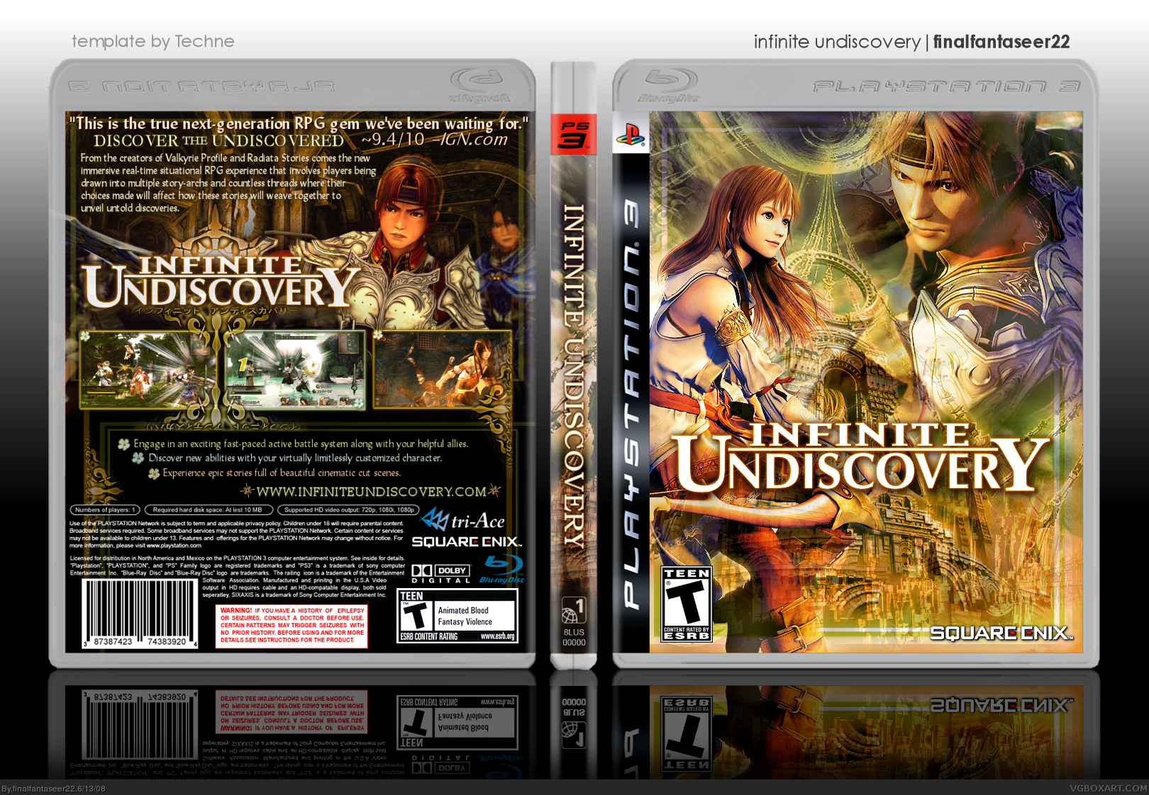 Infinite Undiscovery box cover