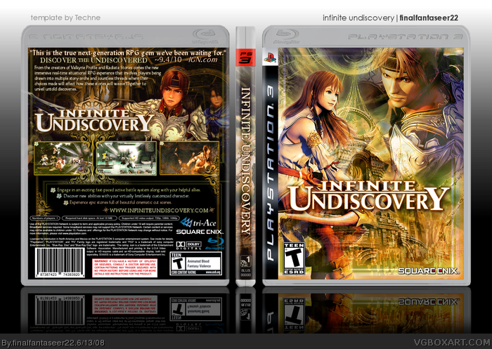 Infinite Undiscovery box art cover