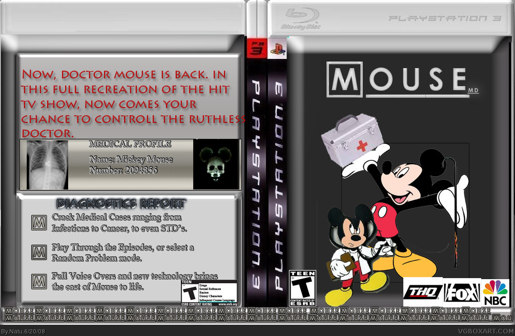 Mouse m.d box cover