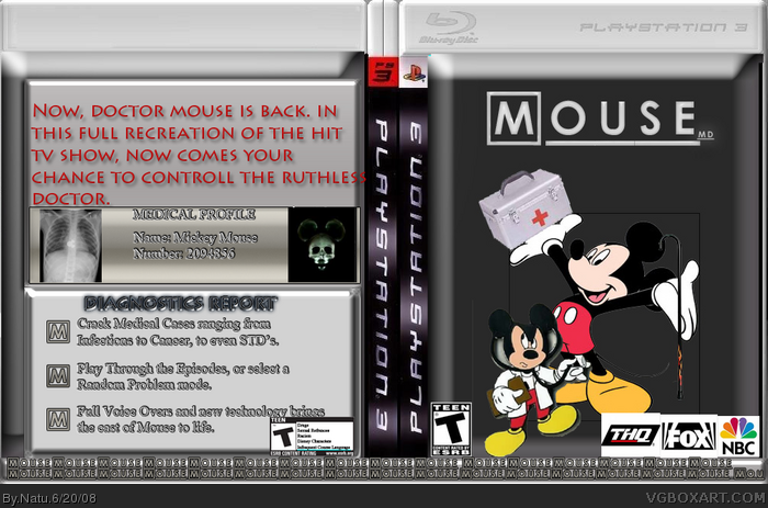Mouse m.d box art cover