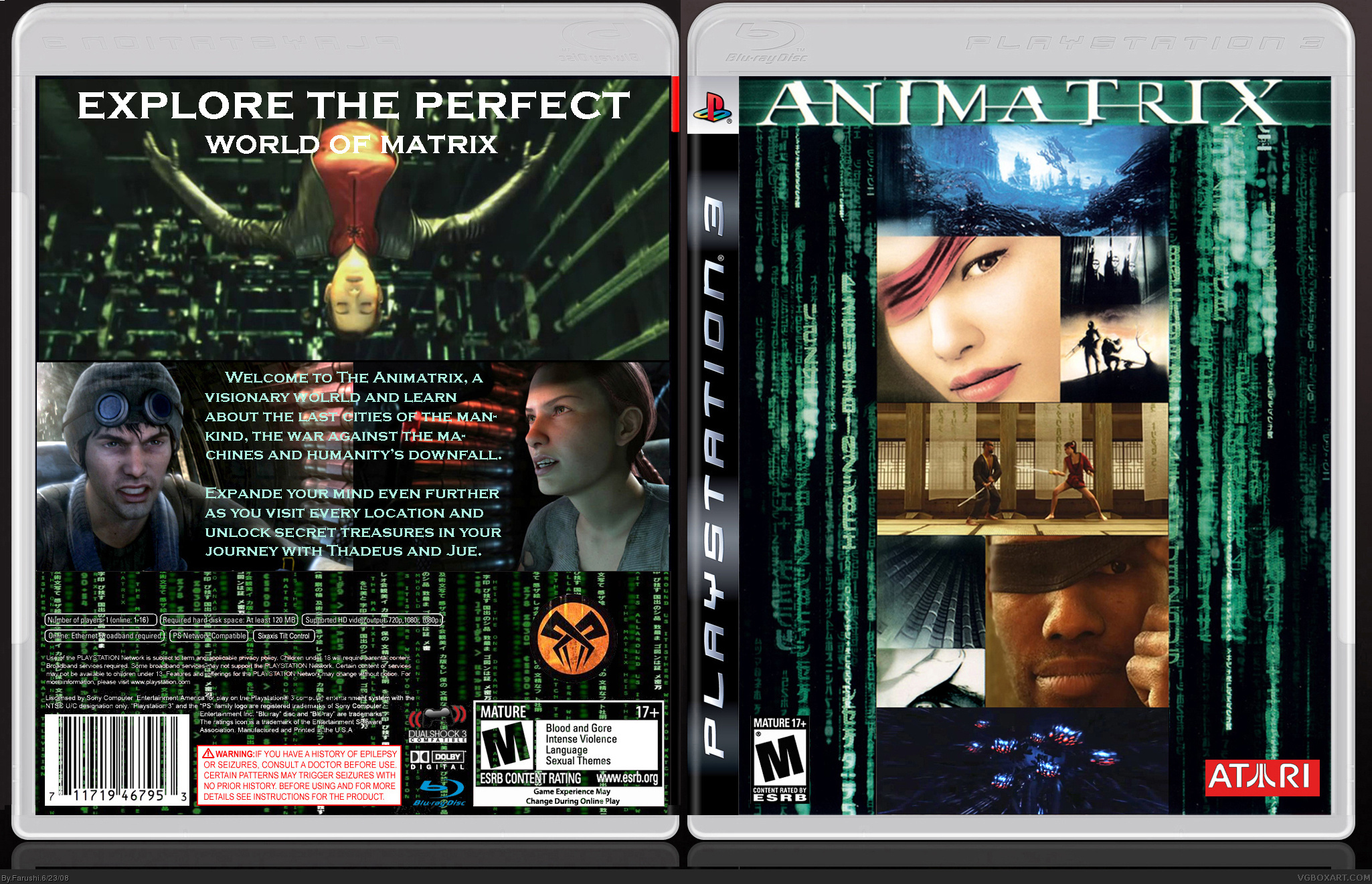Animatrix box cover
