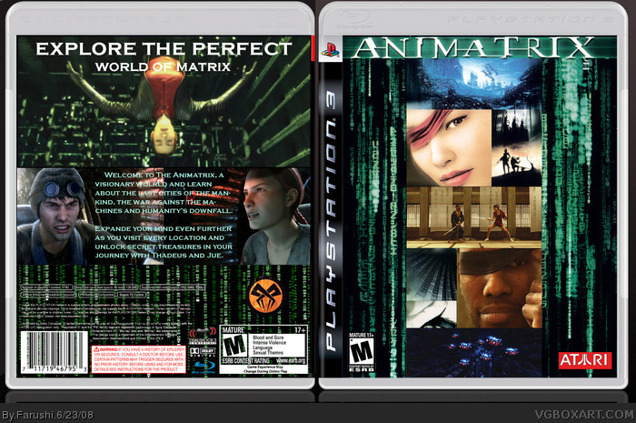 Animatrix box art cover