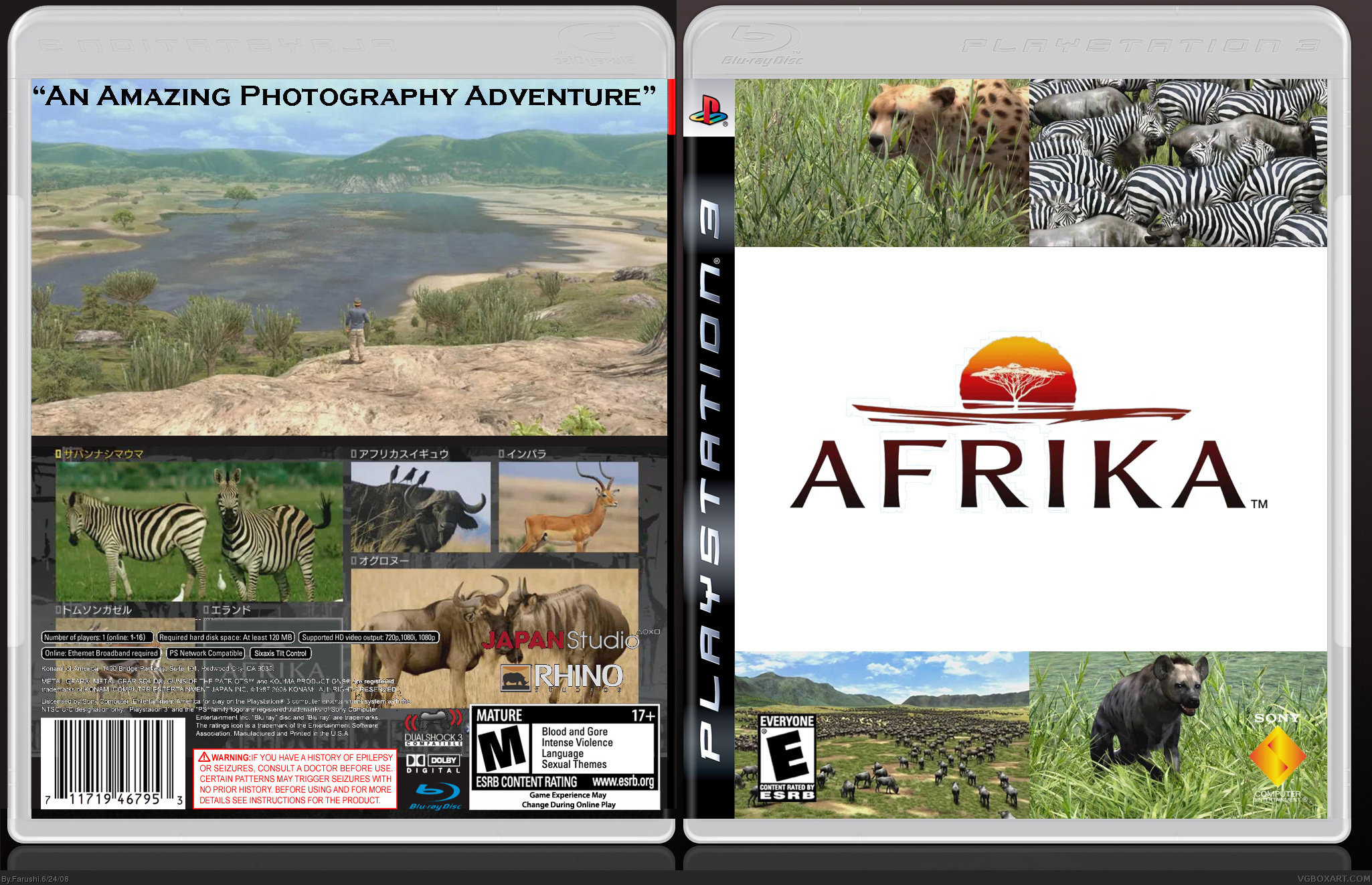 Afrika box cover