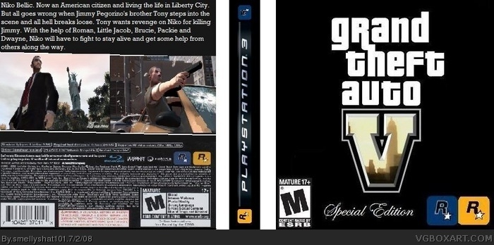 Grand Theft Auto V: Special Edition box art cover
