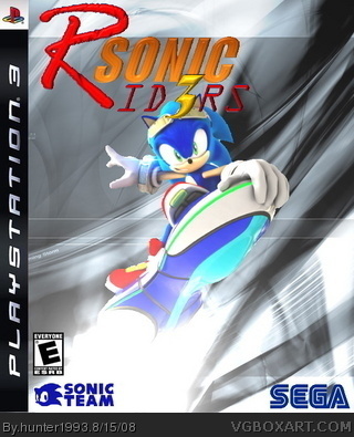 Sonic Riders 3 box cover