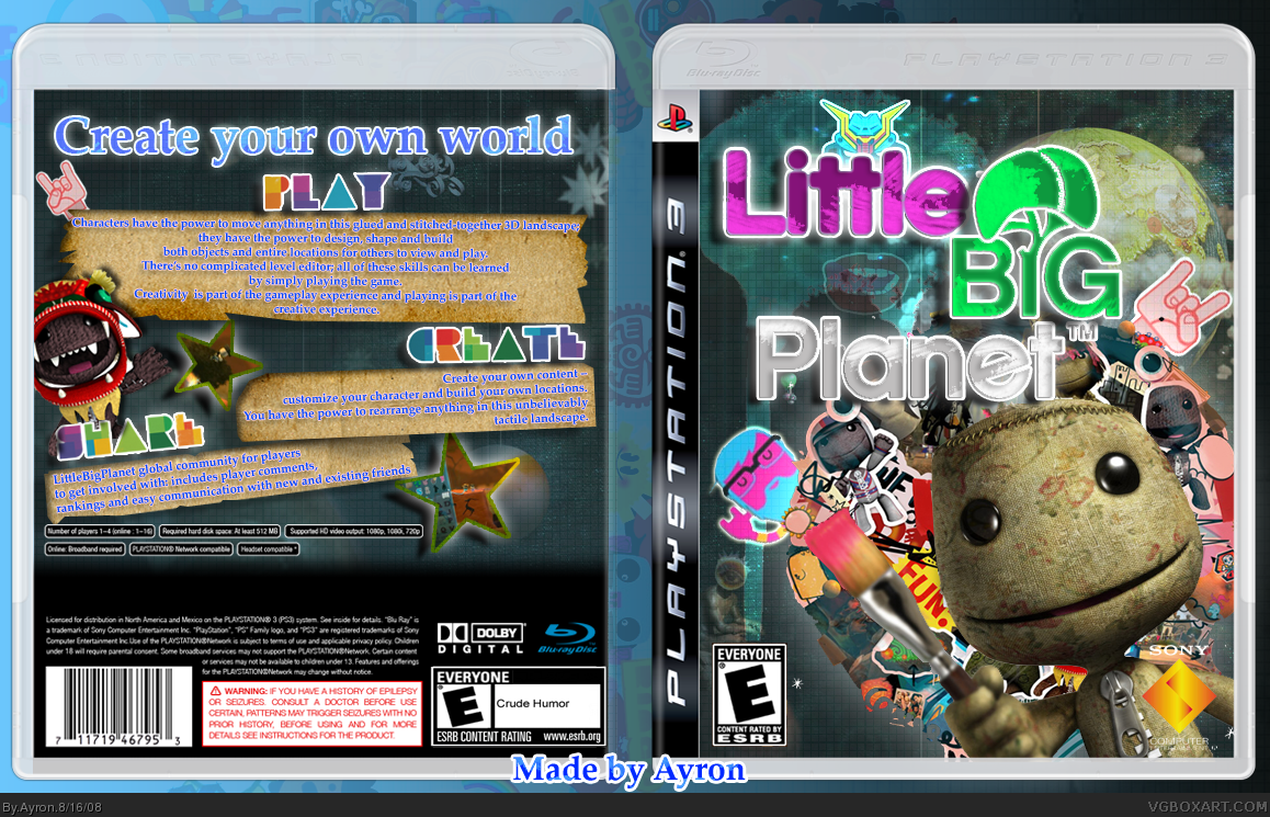 LittleBigPlanet box cover