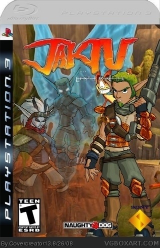 Jak 4: The Lost Frontier box art cover