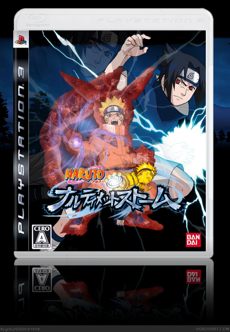 Naruto: Ultimate Ninja Storm box cover