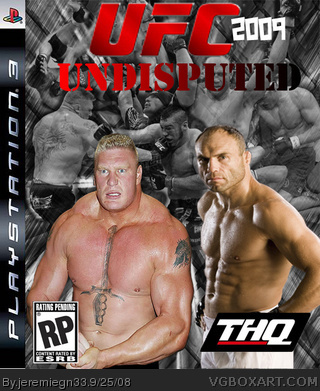 UFC 2009 box cover