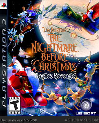 The Nightmare Before Christmas box cover