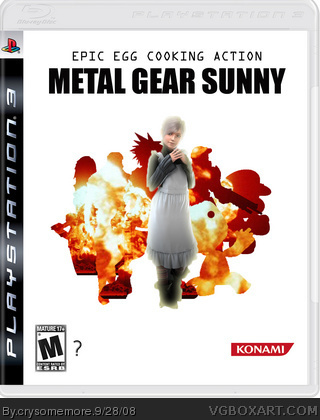 Metal Gear Sunny box art cover