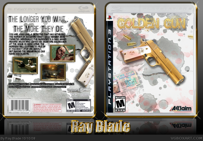 Golden Gun box art cover