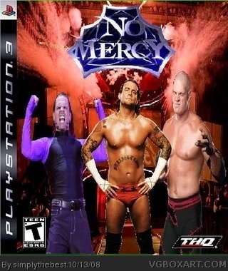 wwe no mercy the game box cover
