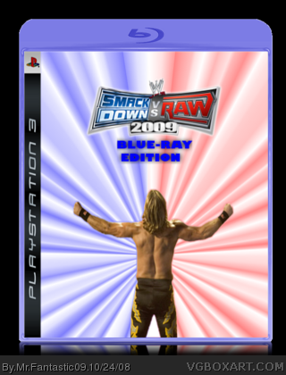 WWE Smackdown! VS Raw 2009: Blue-Ray Edition box cover