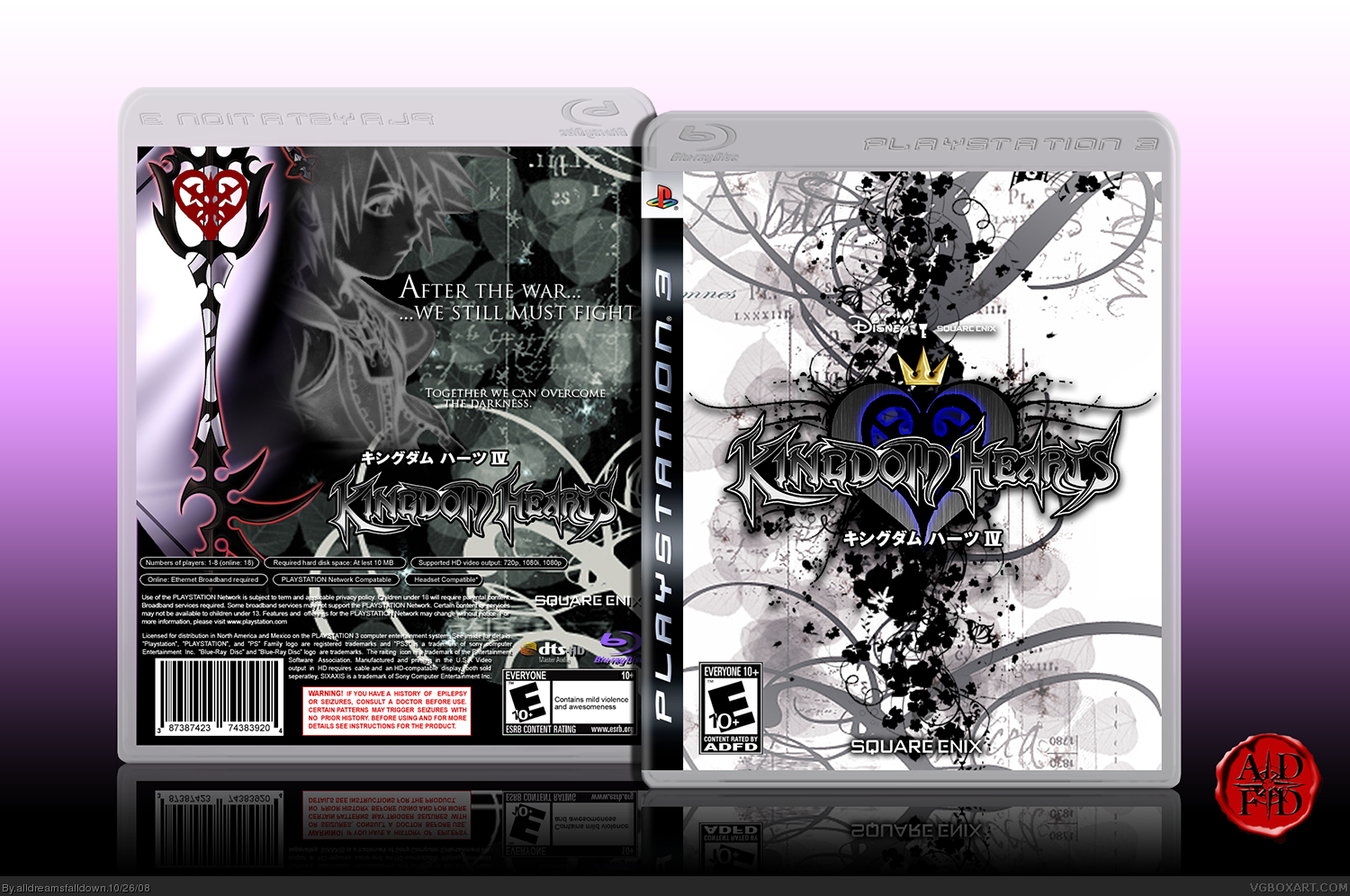Kingdom Hearts IV box cover